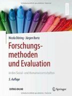 Forschungsmethoden und Evaluation in den Sozial. Nicola-Doring, Bortz, Posch<|