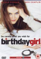 Birthday Girl DVD (2003) Nicole Kidman, Butterworth (DIR) cert 15