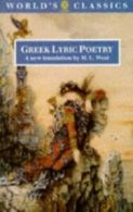 The World's classics: Greek lyric poetry: the poems and fragments of the Greek