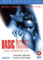 Basic Instinct DVD (2002) Michael Douglas, Verhoeven (DIR) cert 18
