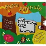 Farm Animals: Magic Colour Book By Louisa Sladen, Luana Rinaldo