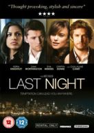 Last Night DVD (2011) Keira Knightley, Tadjedin (DIR) cert 12