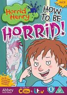 Horrid Henry: How to Be Horrid DVD (2017) Francesca Simon cert U