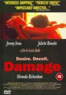 Damage DVD (2001) Jeremy Irons, Malle (DIR) cert 18