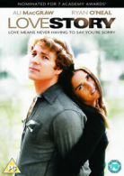Love Story DVD (2013) Ali MacGraw, Hiller (DIR) cert PG