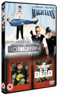 Shaun of the Dead/Hot Fuzz/Magicians DVD (2008) Simon Pegg, Wright (DIR) cert