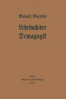 LehrBook Der Demagogik. Bartels, Rudolf New 9783642939112 Fast Free Shipping.#