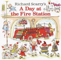 Richard Scarry's a Day at the Fire Station (Pictureback(r)), Williams, Garth, Go