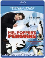 Mr Popper's Penguins Blu-ray (2011) Jim Carrey, Waters (DIR) cert PG 2 discs