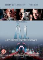 A.I. DVD (2002) Haley Joel Osment, Spielberg (DIR) cert 12
