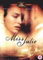 Miss Julie DVD (2001) Saffron Burrows, Figgis (DIR) cert 15