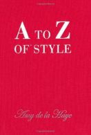 A to Z of Style, ISBN 1851776524