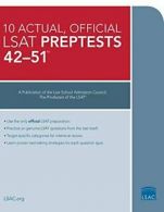 10 Actual 42-51, Official LSAT Preptests: (preptests 42-51).by Council New<|