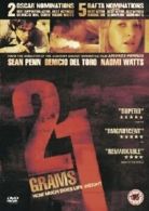 21 Grams DVD (2004) Sean Penn, González Iñárritu (DIR) cert 15
