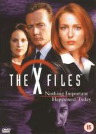 The X Files: Nothing Important Happened Today DVD (2002) Gillian Anderson,