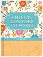 3-Minute Devotions for Women Journal. Staff 9781683222057 Fast Free Shipping<|