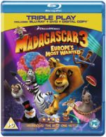 Madagascar 3 - Europe's Most Wanted Blu-ray (2013) Eric Darnell cert PG 2 discs