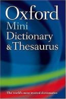 Oxford Mini Dictionary, Thesaurus, and Wordpower Guide (... | Book