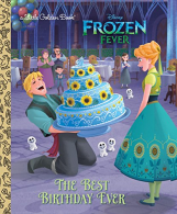 The Best Birthday Ever (Disney Frozen) (Little Golden Book), Green, Rico,