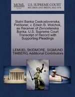 Statni Banka Ceskoslovenska, Petitioner, v. Edw, SKIDMORE, LEMUEL,,
