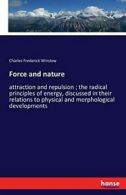 Force and nature:attraction and repulsion ; the. Winslow, Frederick.#