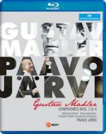 Mahler: Symphonies Nos. 3 and 4 Blu-Ray (2015) Paavo Järvi cert E