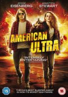 American Ultra DVD (2016) Jesse Eisenberg, Nourizadeh (DIR) cert 15