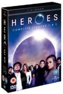Heroes: Complete Seasons 1 & 2 DVD (2008) Hayden Panettiere cert 15 11 discs