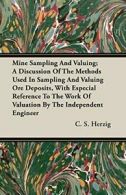 Mine Sampling And Valuing; A Discussion Of The . Herzig, S..#