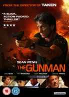 The Gunman DVD (2015) Sean Penn, Morel (DIR) cert 15