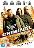Criminal DVD (2016) Ryan Reynolds, Vromen (DIR) cert 15