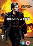 88 Minutes DVD (2009) Al Pacino, Avnet (DIR) cert 15