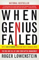 When Genius Failed.by Lowenstein, Roger New 9780375758256 Fast Free Shipping<|