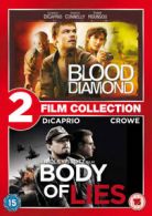 Blood Diamond/Body of Lies DVD (2012) Leonardo DiCaprio, Zwick (DIR) cert 15 2