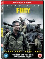 Fury DVD (2015) Brad Pitt, Ayer (DIR) cert 15