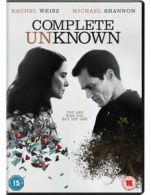 Complete Unknown DVD (2017) Rachel Weisz, Marston (DIR) cert 15