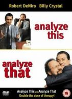 Analyze This/Analyze That DVD (2003) Robert De Niro, Ramis (DIR) cert 15