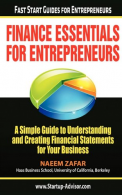 Finance Essentials for Entrepreneurs, Zafar, Naeem, ISBN 0982342