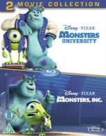 Monsters, Inc./Monsters University Blu-ray (2013) Pete Docter cert U 3 discs