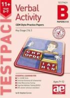 11+ Verbal Activity Year 5-7 Testpack B Papers 5-8: CEM Style Practice Papers