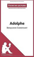 Adolphe de Benjamin Constant (Fiche de lecture) v... | Book