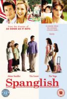 Spanglish DVD (2005) Adam Sandler, Brooks (DIR) cert 12