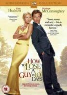 How to Lose a Guy in 10 Days DVD (2003) Kate Hudson, Petrie (DIR) cert 12