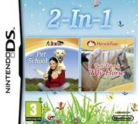 2 in 1: My Pet School and My Horse: Double Pack (DS) PEGI 3+ Simulation