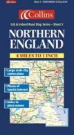 Road Map Great Britain and Ireland: Sheet 3 - Northern England (Sheet map,