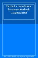 Deutsch - Französisch. TaschenwörterBook. Langenscheidt