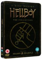 Hellboy/Hellboy 2 - The Golden Army DVD Ron Perlman, del Toro (DIR) cert 12 4