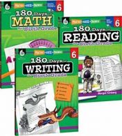 180 Days of Reading, Writing and Math for Sixth Grade 3-Book Set. Materials<|