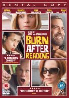 Burn After Reading DVD (2009) George Clooney, Coen (DIR) cert 15