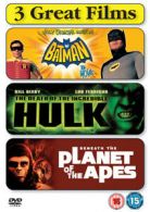 Batman: The Movie/Death of Incredible Hulk/Beneath the Planet... DVD (2007)